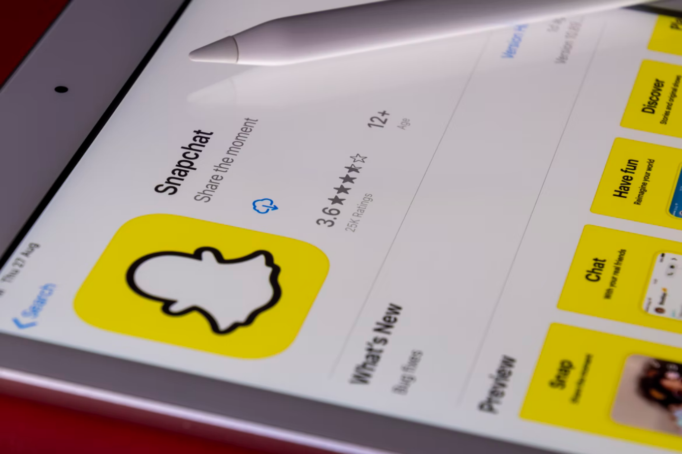 How to clear recent activity in Snapchat