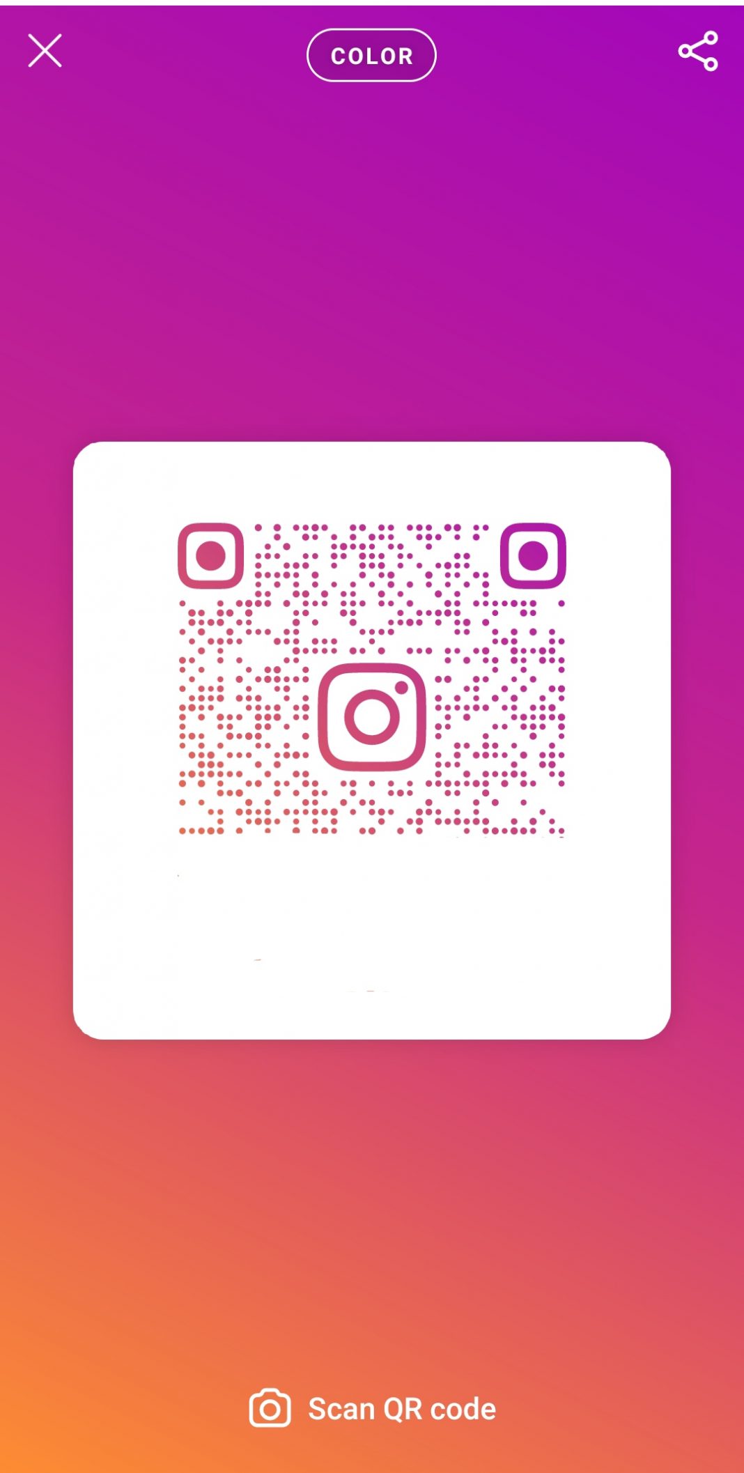 How to find the QR code of your Instagram | Splaitor