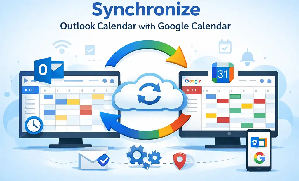 synchronize Outlook Calendar with Google Calendar