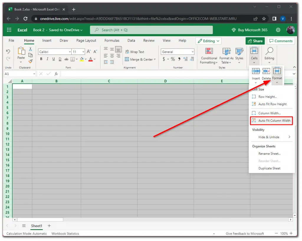 How To Make All Columns In Microsoft Excel To Be The Same Size Splaitor