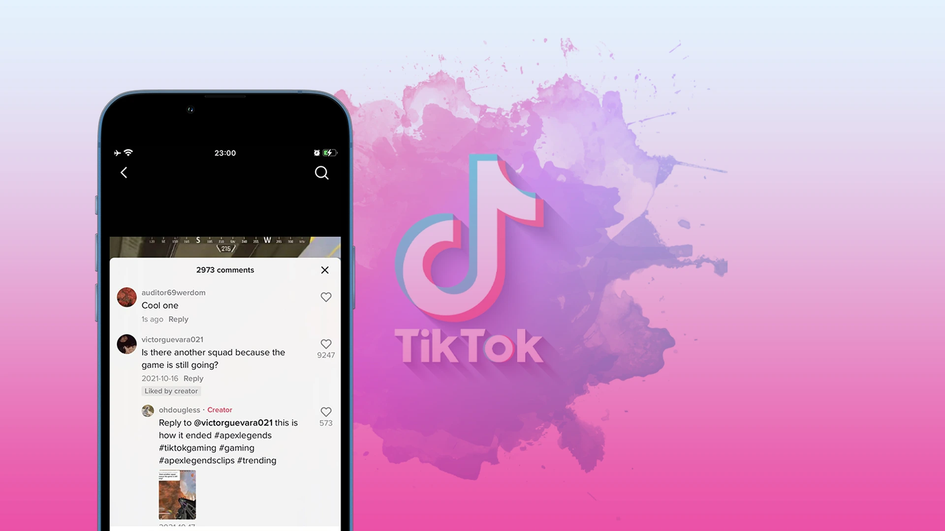 How to delete a TikTok comment