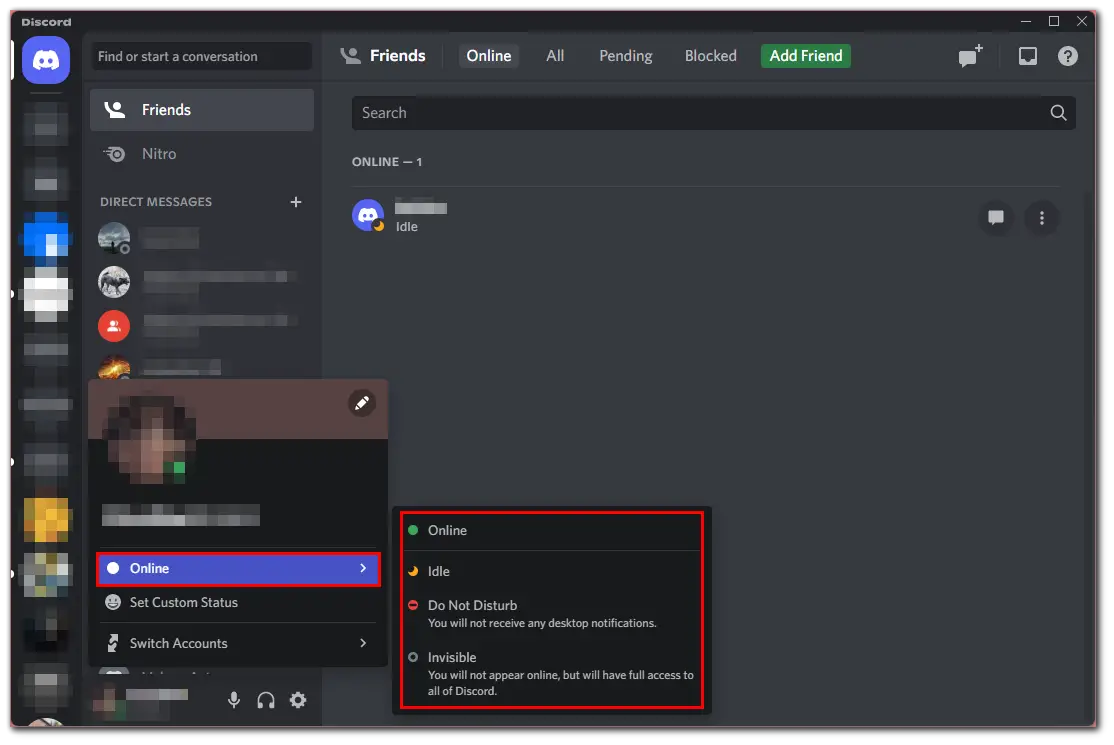 How to edit your status in Discord Splaitor