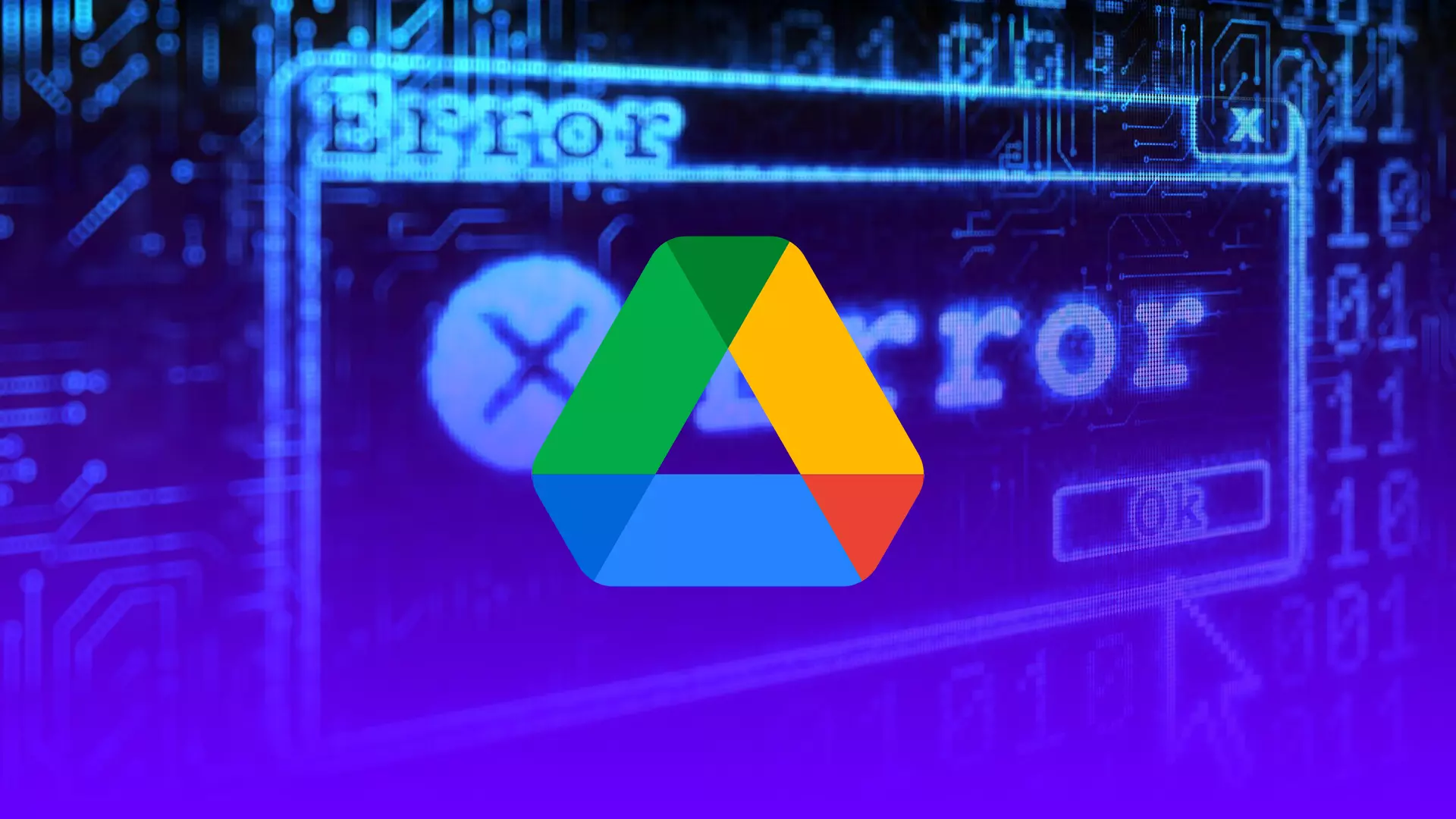How to fix Google Drive Refused to Connect error