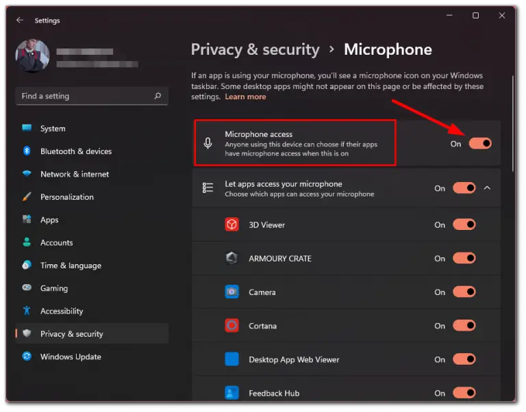 How to enable a microphone on Windows 11  Splaitor