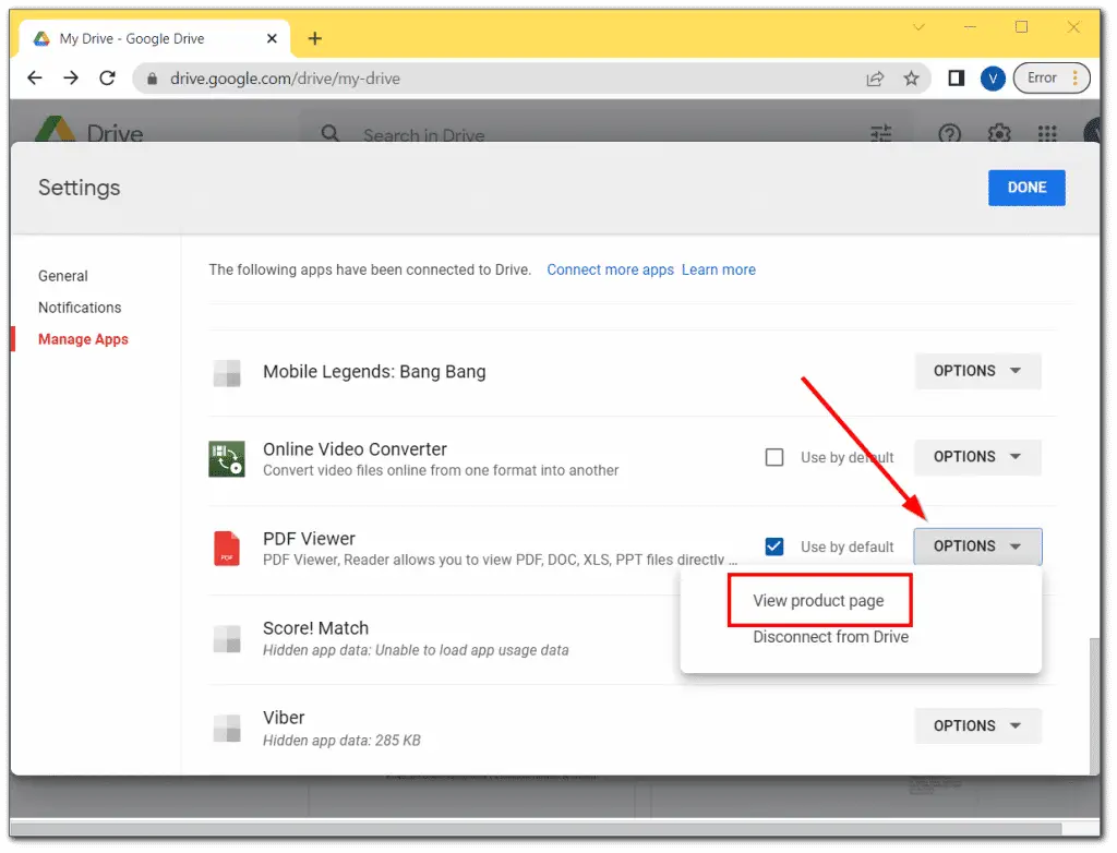 How to manage apps connected to Google Drive Splaitor