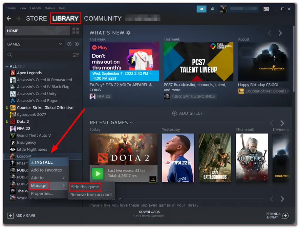 How To See Hidden Games On Steam Splaitor   Hide This Game 1024x783 