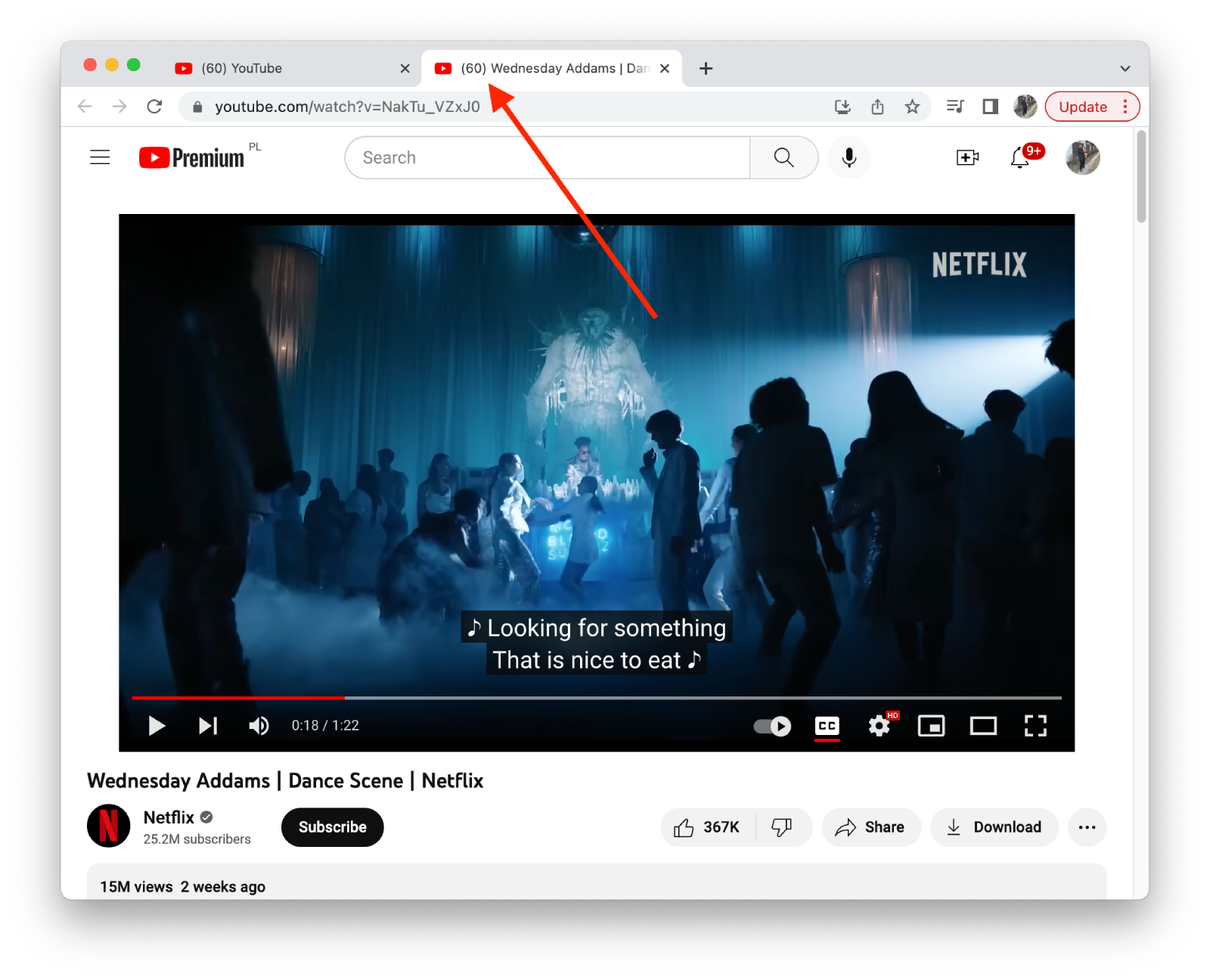 How to get rid of the number on the YouTube tab | Splaitor